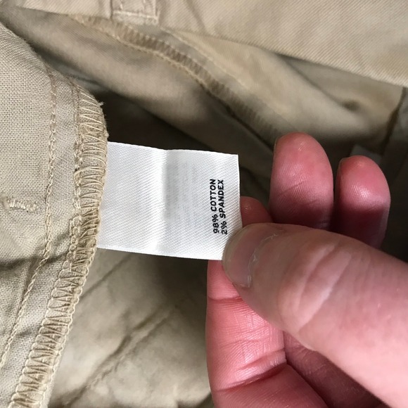 Caslon Women's Khaki Chino Shorts Size 12 Casual Everyday Comfort - Picture 10 of 10